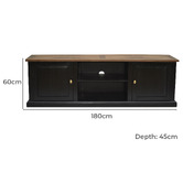 Legacy Furniture Valeria 2 Door TV Unit