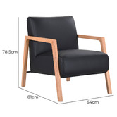Legacy Furniture Earl Buffalo Leather Armchair