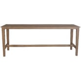 Legacy Furniture Colette Eucalyptus Wood Outdoor Bar Table