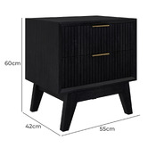 Legacy Furniture 4 Piece Sullivan Acacia Wood Bedroom Set