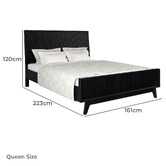 Legacy Furniture Sullivan Acacia Wood Bed Frame