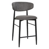 Legacy Furniture 65cm Jozefo Chenille Bar Stools
