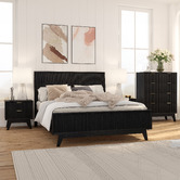 Legacy Furniture 4 Piece Sullivan Acacia Wood Bedroom Set