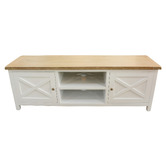 Legacy Furniture Hudson 2 Door Acacia Wood TV Unit