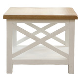 Legacy Furniture Hudson Acacia Wood Side Table