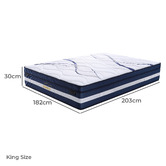 Legacy Furniture Firm Zephyr 5 Zone Pocket Spring Mattress