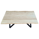 Legacy Furniture Jennifer Rectangular Acacia Wood Coffee Table