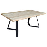 Legacy Furniture Jennifer Rectangular Acacia Wood Coffee Table