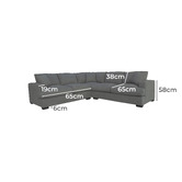 Legacy Furniture Avery 4 Seater Modular Sofa