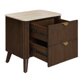 Legacy Furniture Meredith 2 Drawer Bedside Table
