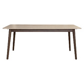 Legacy Furniture Meredith Travertine-Look Dining Table