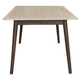 Legacy Furniture Meredith Travertine-Look Dining Table