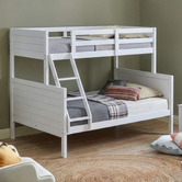 Legacy Furniture White Milo Pine Wood Bunk Bed