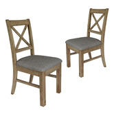 Legacy Furniture Elin Acacia Wood Dining Chairs