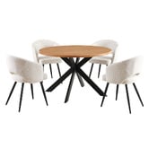 Legacy Furniture 4 Seater Damien Dining Table &amp; Chair Set
