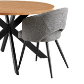 Legacy Furniture Maristella Chenille Dining Chairs