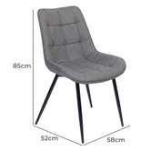 Legacy Furniture Larissa Faux Leather Dining Chairs