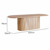 Legacy Furniture Koah Messmate Wood Dining Table