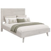 Legacy Furniture Brushed White Adena Bed Frame