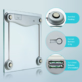 Crosley Etekcity Digital Transparent Body Scale