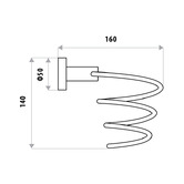 Linkware Loui Hair Dryer Holder
