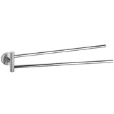 Linkware Loui 450mm Stainless Steel Double Bar Towel Hanger