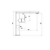 Linkware The Gabe Leva Sink Mixer