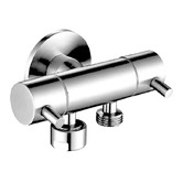 Linkware Leau Brass Dual Control Mini-Cistern T-Adapter