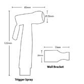 Linkware Leau Stainless Steel Toilet Bidet Spray