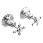 Bianka 2 Piece Noosa Brass Wall Top Assemblies