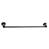 Linkware Noosa 750mm Brass Single Towel Rail