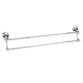 Linkware Noosa 750mm Brass Double Towel Rail