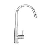 Linkware Elle 304 Stainless Steel Gooseneck Pull-Out Sink Mixer