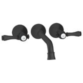 Linkware Augustine 200mm Bath/Basin Wall Tap Set