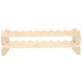 Grafton Home Goods 2 Layers of 9 Bottles Wine Rack