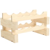 Grafton Home Goods 2 Layers of 4 Bottles Wine Rack