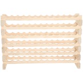 Grafton Home Goods 72 Bottle Wood Wine Rack