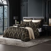 DaVinci Monarch Yarn-Dyed Lurex Jacquard Quilt Cover Set