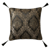 DaVinci Monarch Yarn-Dyed Lurex Jacquard European Pillow Sham