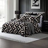 DaVinci Excalibur Chenille Jacquard Quilt Cover Set