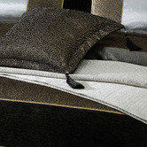 DaVinci Sovereign Yarn-Dyed Lurex Jacquard Quilt Cover Set