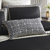 DaVinci Tywin Yarn-Dyed Lurex Jacquard Quilt Cover Set