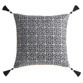 DaVinci Tywin Yarn-Dyed Lurex Jacquard European Pillowcase