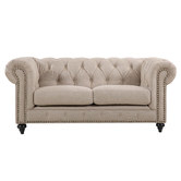 By Designs Landon 2 Seater Chesterfield Sofa
