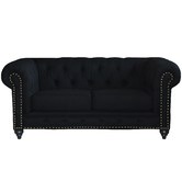 By Designs Landon 2 Seater Chesterfield Sofa