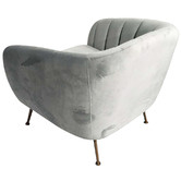 By Designs Asha Velvet Accent Chair