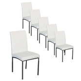 By Designs Lucio Faux Leather Dining Chairs
