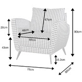 By Designs Bassel Accent Chair