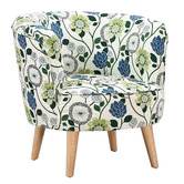 By Designs Berfin Print Tub Chair