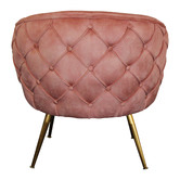 By Designs Kiora Button Tufted Accent Chair